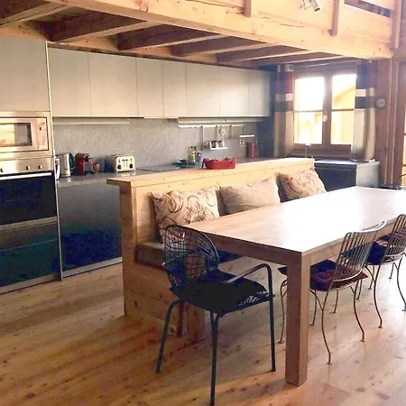 Superb Chalet Huez Nunten Ferienhaus Huez